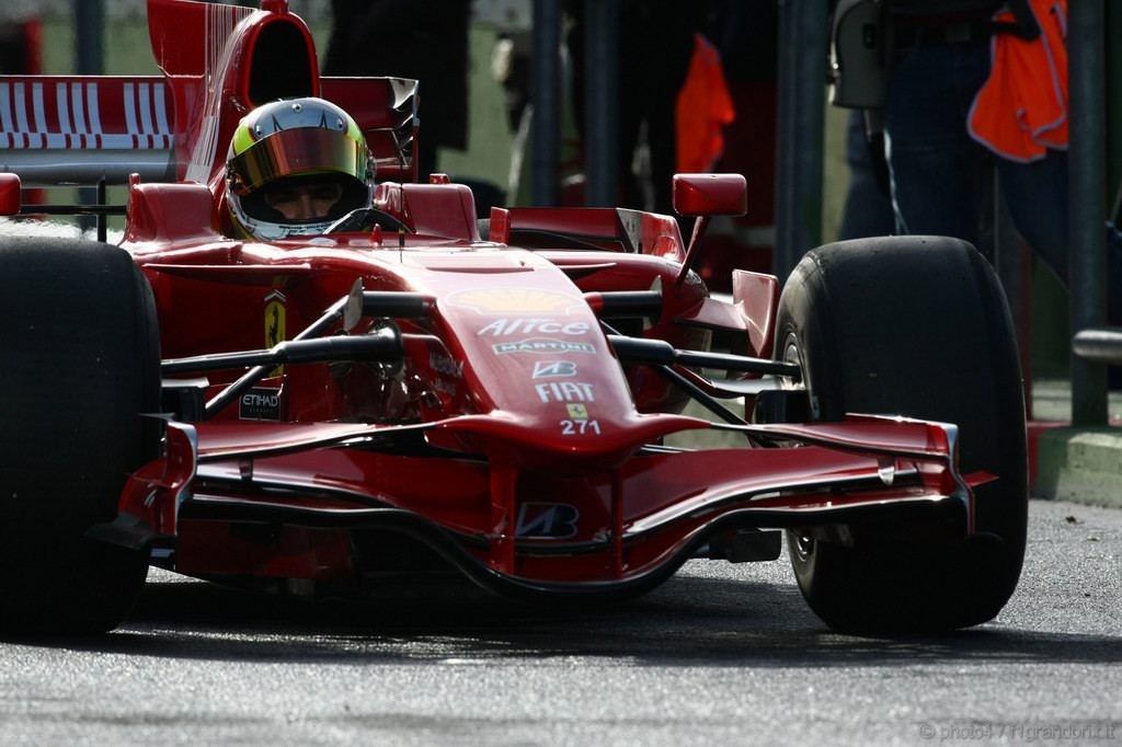 Test Ferrari F2008 Italian F3 Drivers Vallelunga